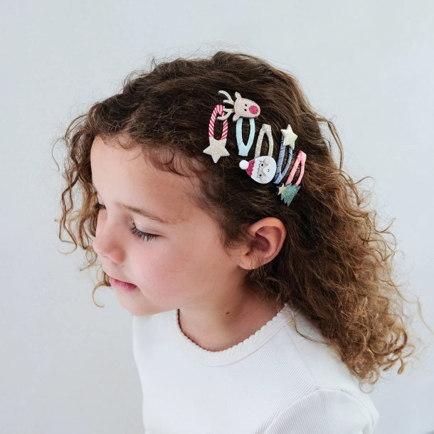 SPÆNDER 5 STK MINI SANTA