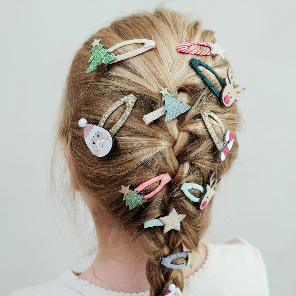 SPÆNDER 5 STK MINI SANTA