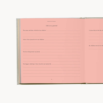 Mindebog fra bedsteforældre, My Grandparents - Memories & Treasures