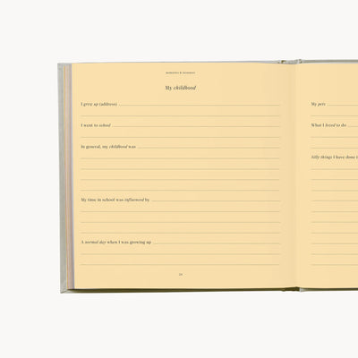 Mindebog fra bedsteforældre, My Grandparents - Memories & Treasures