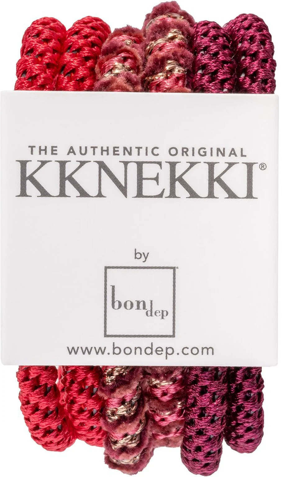 Hårelastikker, Bund, Rød