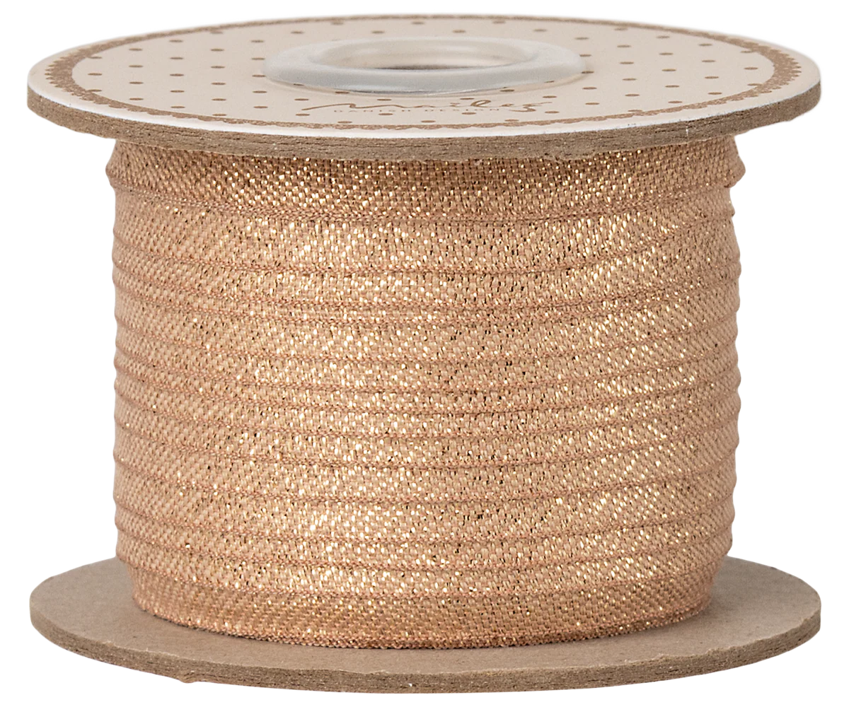 Gavebånd, Rosa/Guld