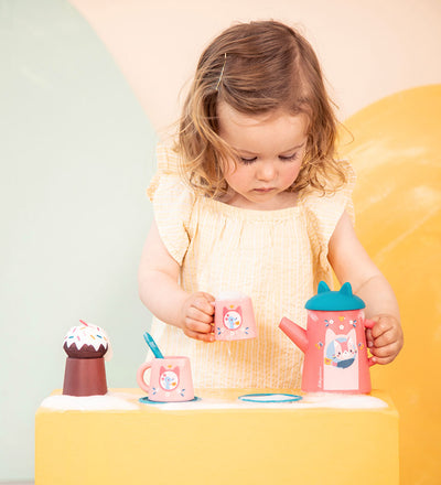 Badelegtøj, Teselskab