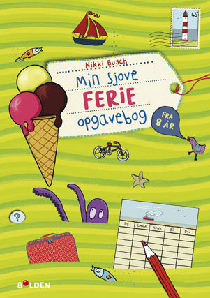 Min sjove ferieopgavebog, fra 8 år