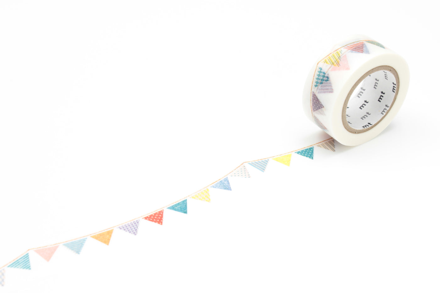 Masking tape, flag, 7 m