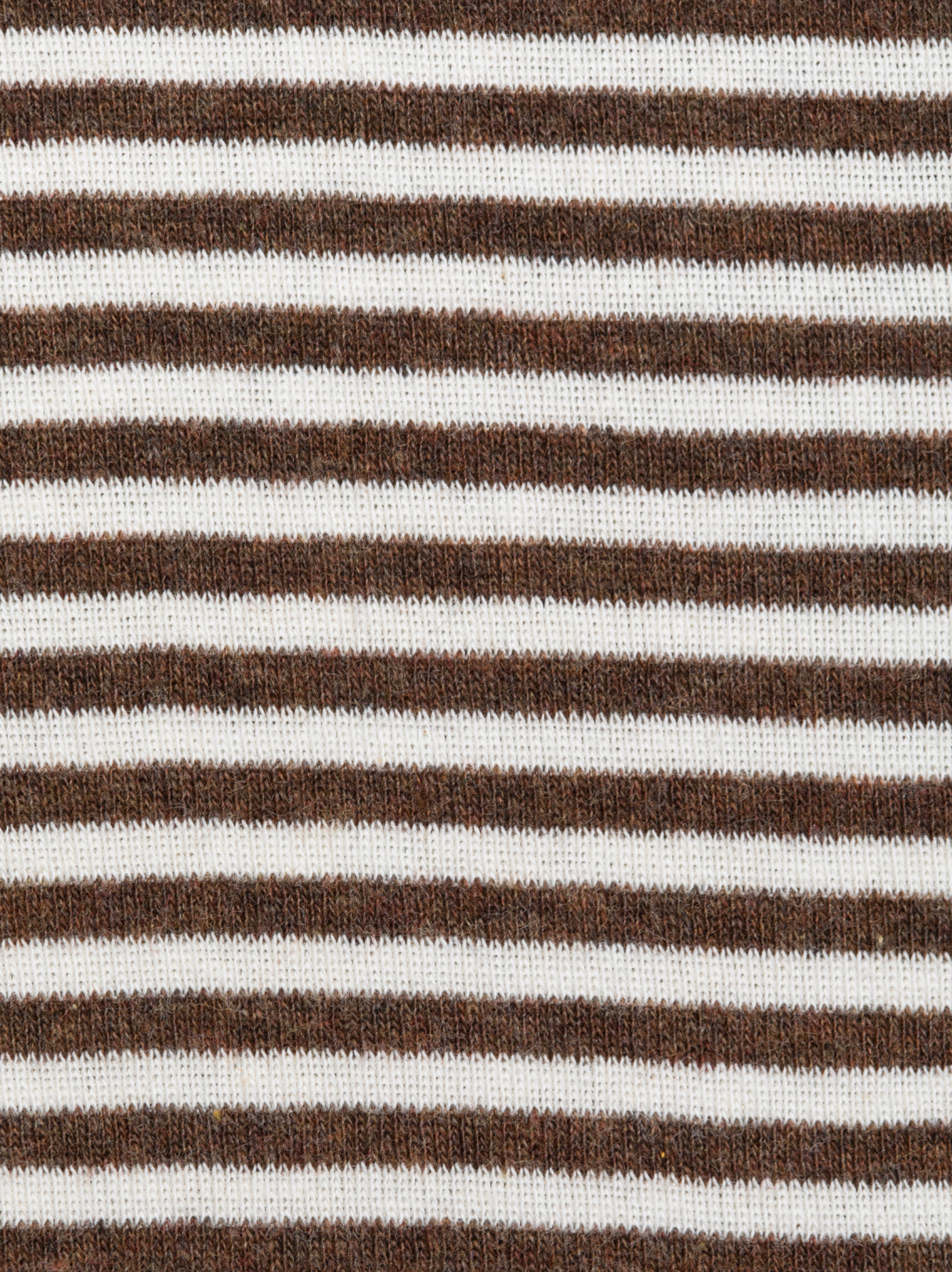 BLUSE CHESTNUT/OFFWHITE