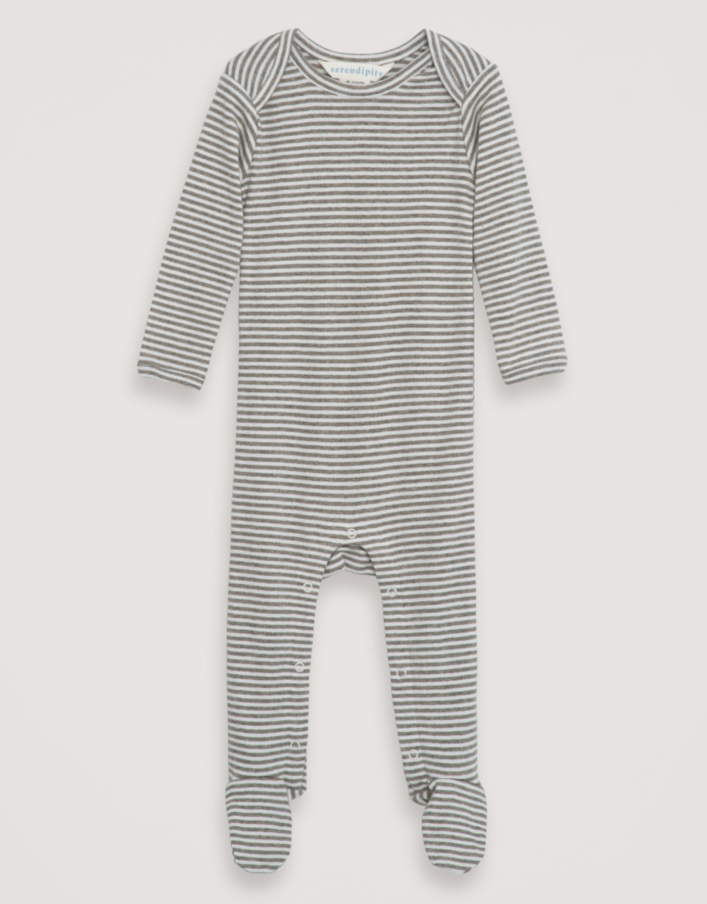 ONESIE TAUPE/OFFWHITE