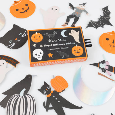 STICKERS HALLOWEEN SHAPED