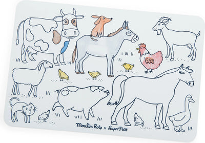 DÆKKESERVIET MINI MØRK BLÅ