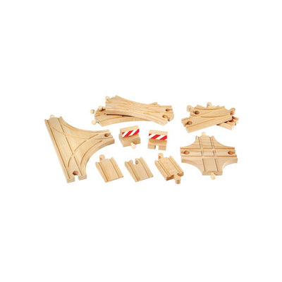 BRIO togbane, udvidet skinnesæt 11 dele