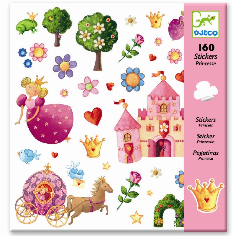 Klistermærker, prinsesse