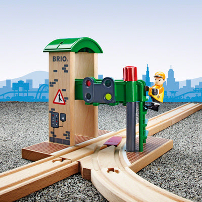 BRIO togbane, signalpost