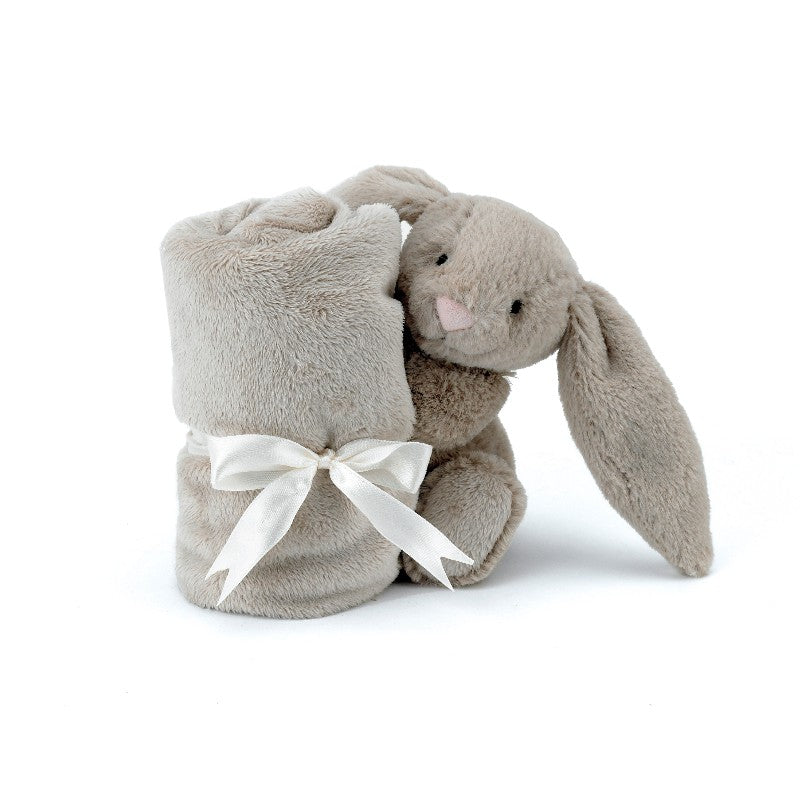 Jellycat bashful nusseklud, beige kanin