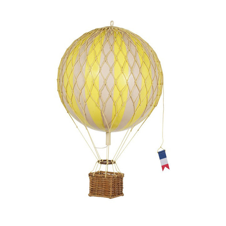 Luftballon, gul, 18 cm