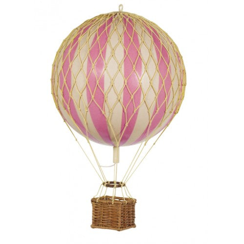 Luftballon, lyserød  mellem 18 cm