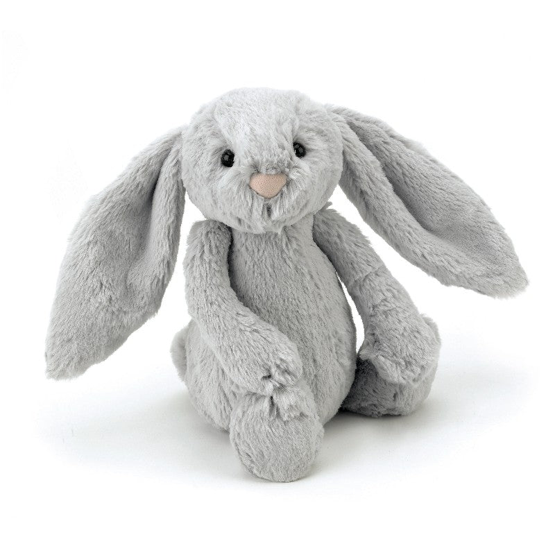 Jellycat bashful kanin, silver grå 31 cm