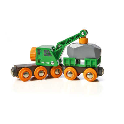 BRIO togbane, kran og vogn
