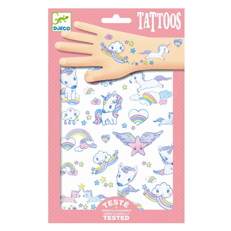 Tattoos, unicorns