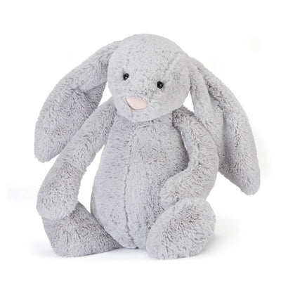 Jellycat bashful kanin, silver 51 cm