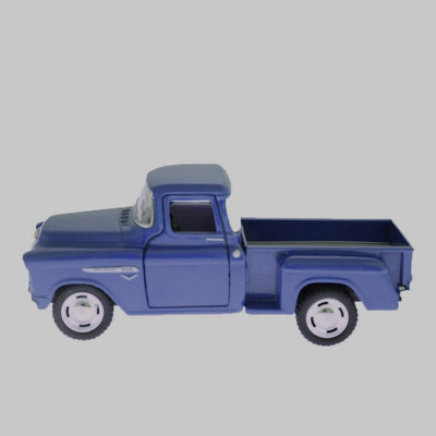 Metalbil Chevy pick-up, blå