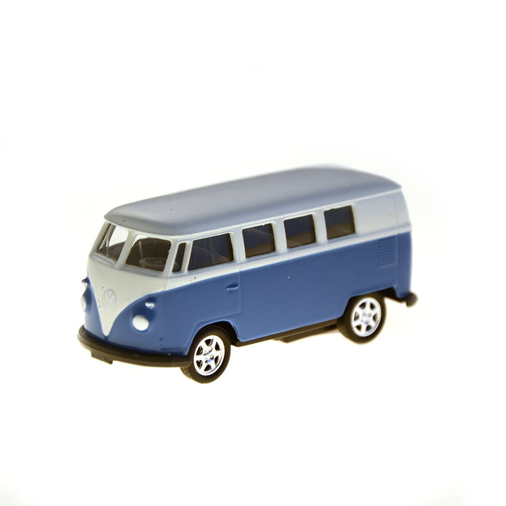 Metalbil VW minibus T1, blå