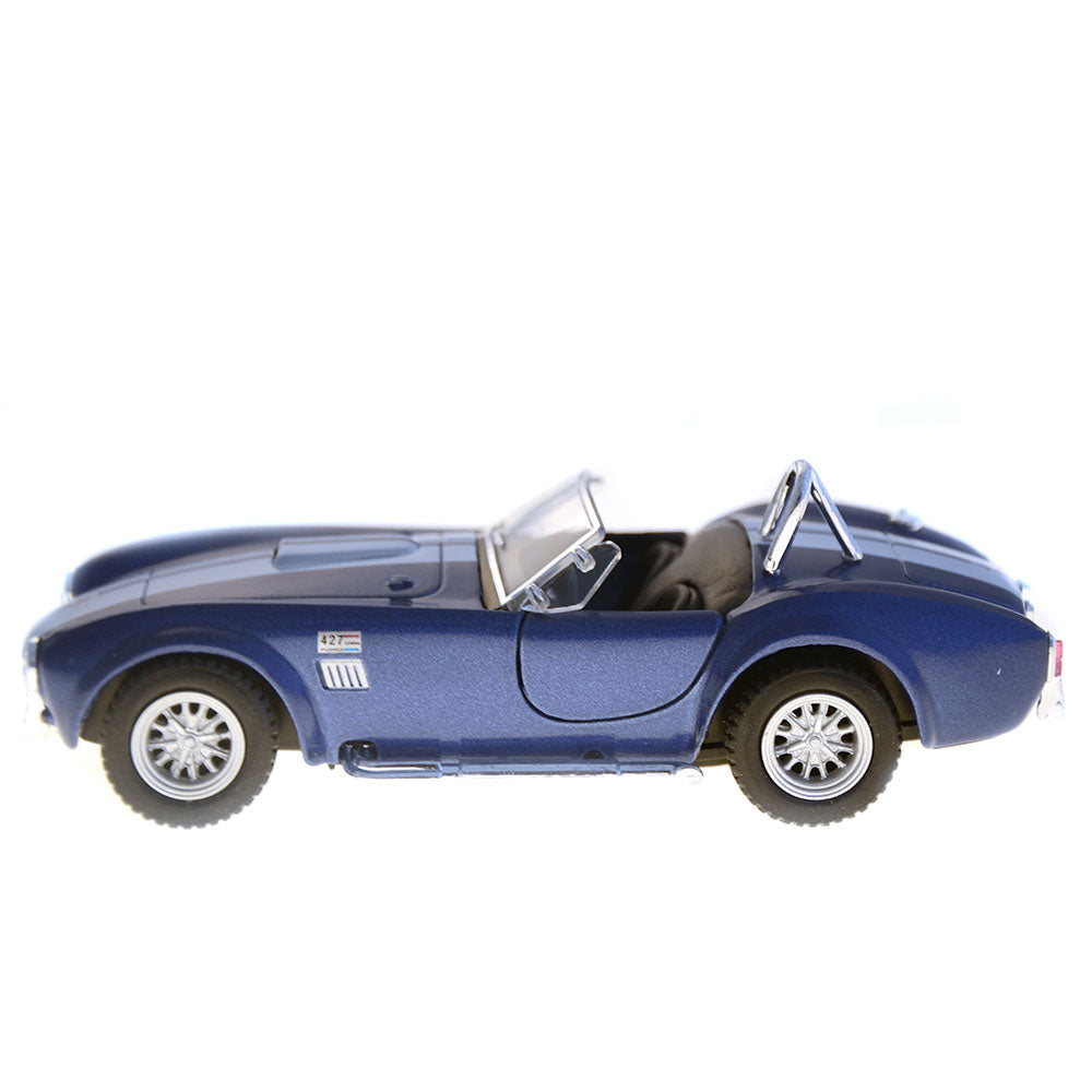 Metalbil Shelby Cobra, blå