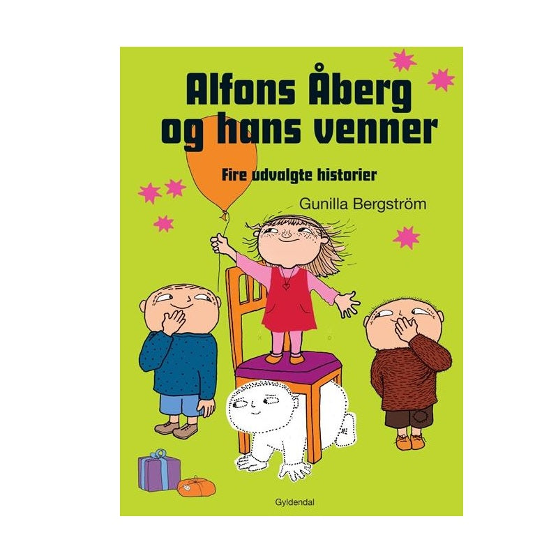 Bog, Alfons Åberg og hans venner - 4 udvalgte historier