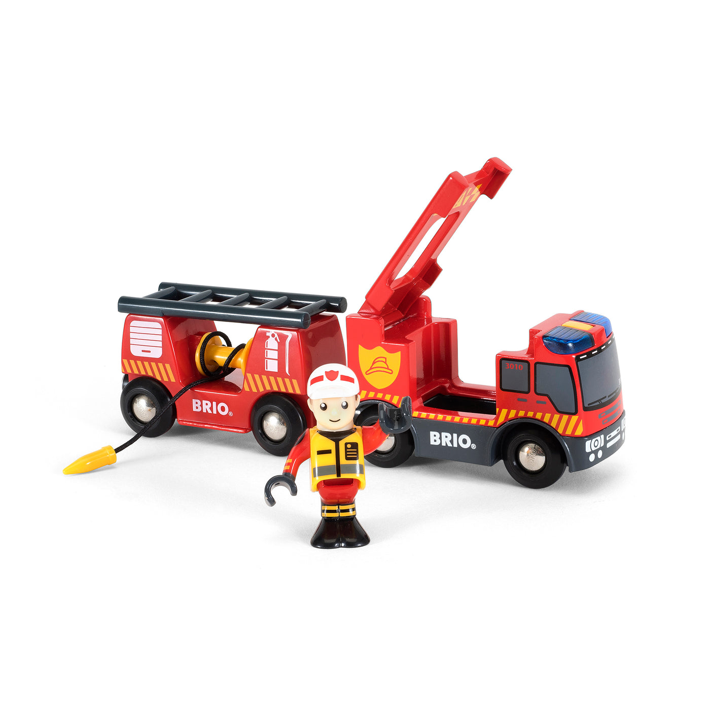 BRIO togbane, brandmandstog