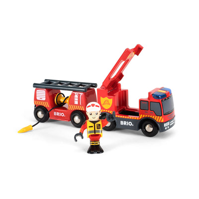 BRIO togbane, brandmandstog