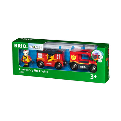 BRIO togbane, brandmandstog