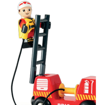 BRIO togbane, brandmandstog