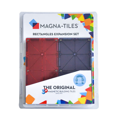 Magna-Tiles ekstra dele, rektangler 8 dele