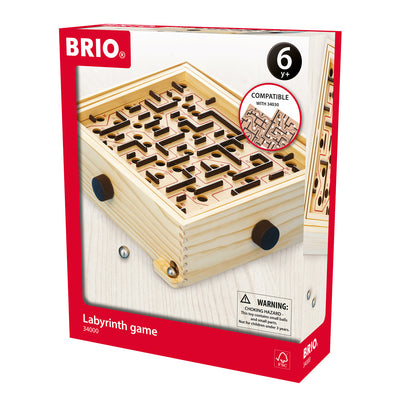 BRIO labyrint, træfarvet
