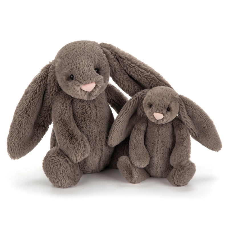 Jellycat bashful kanin, trøffel 31 cm