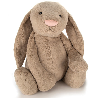 Jellycat bashful mega kanin, beige 108 cm