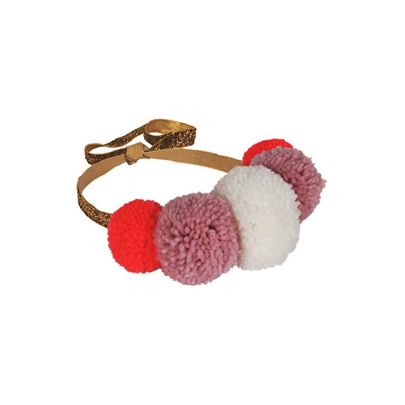Meri Meri udklædning, pompom hårbånd