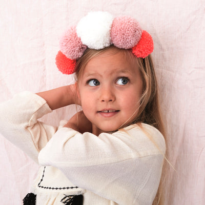 Meri Meri udklædning, pompom hårbånd