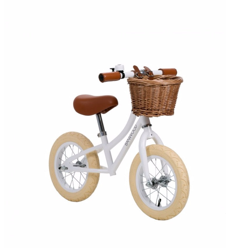 Banwood First Go balancecykel, hvid