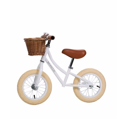 Banwood First Go balancecykel, hvid