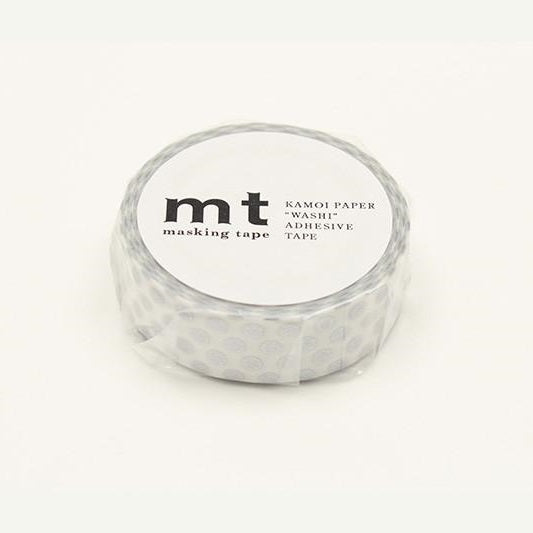MT Masking Tape, dot silver