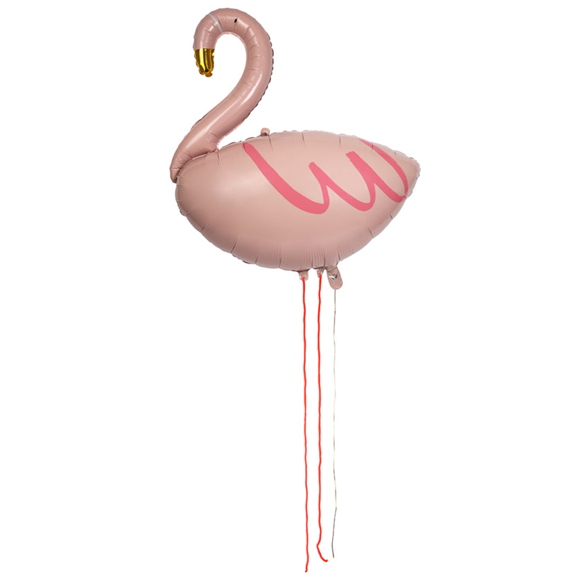 Meri Meri folieballon, flamingo