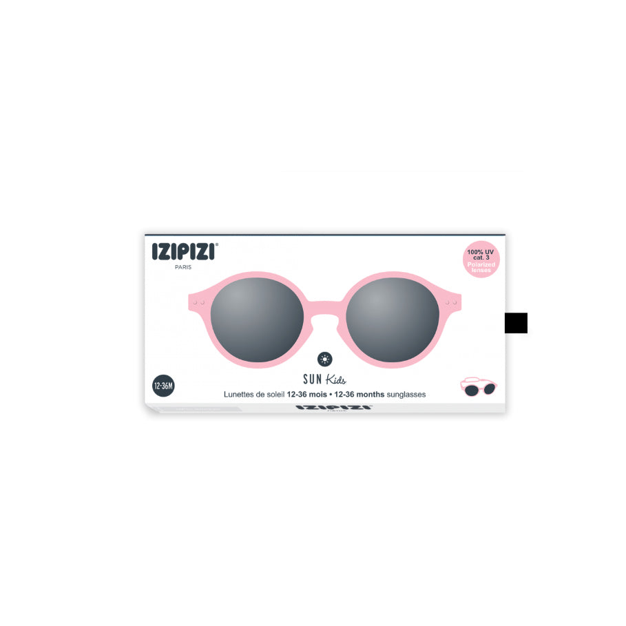 Solbriller, kids #D, pastel pink