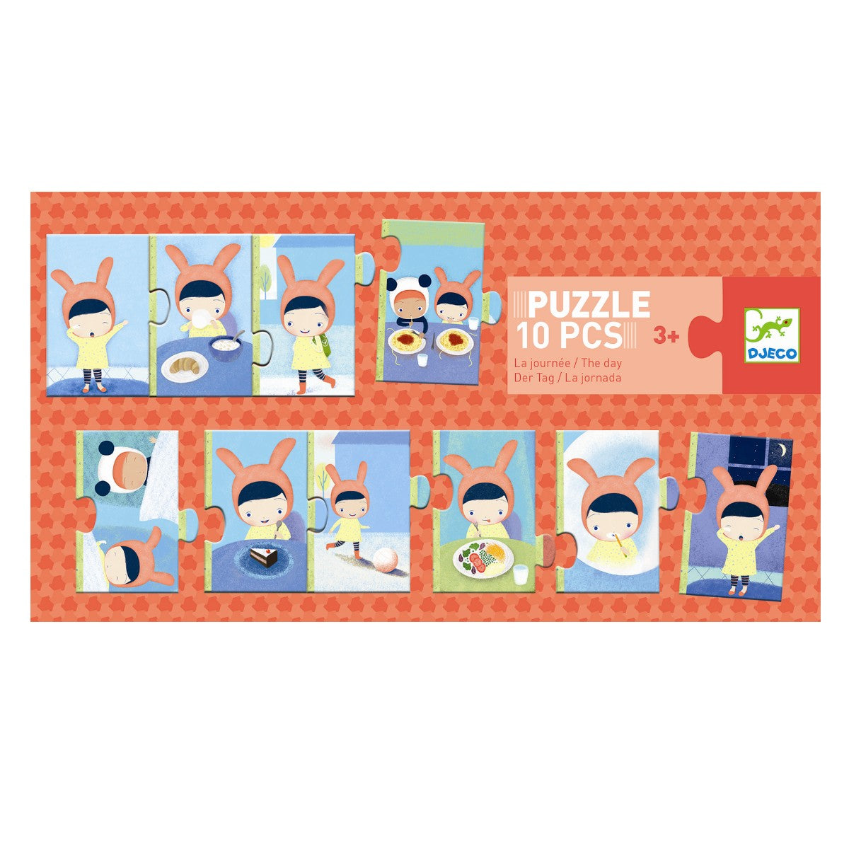 Djeco puzzle, Min dag