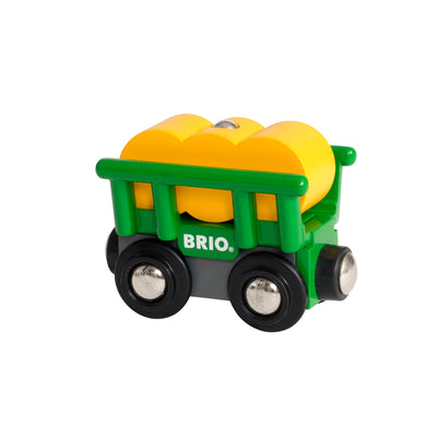 BRIO togbane, høvogn med tipfunktion