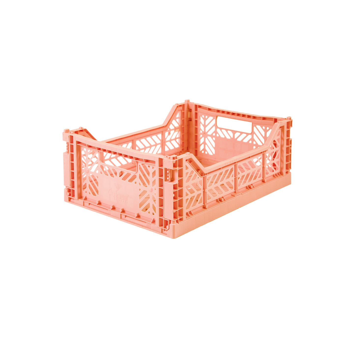 Foldekasse, midi salmon pink