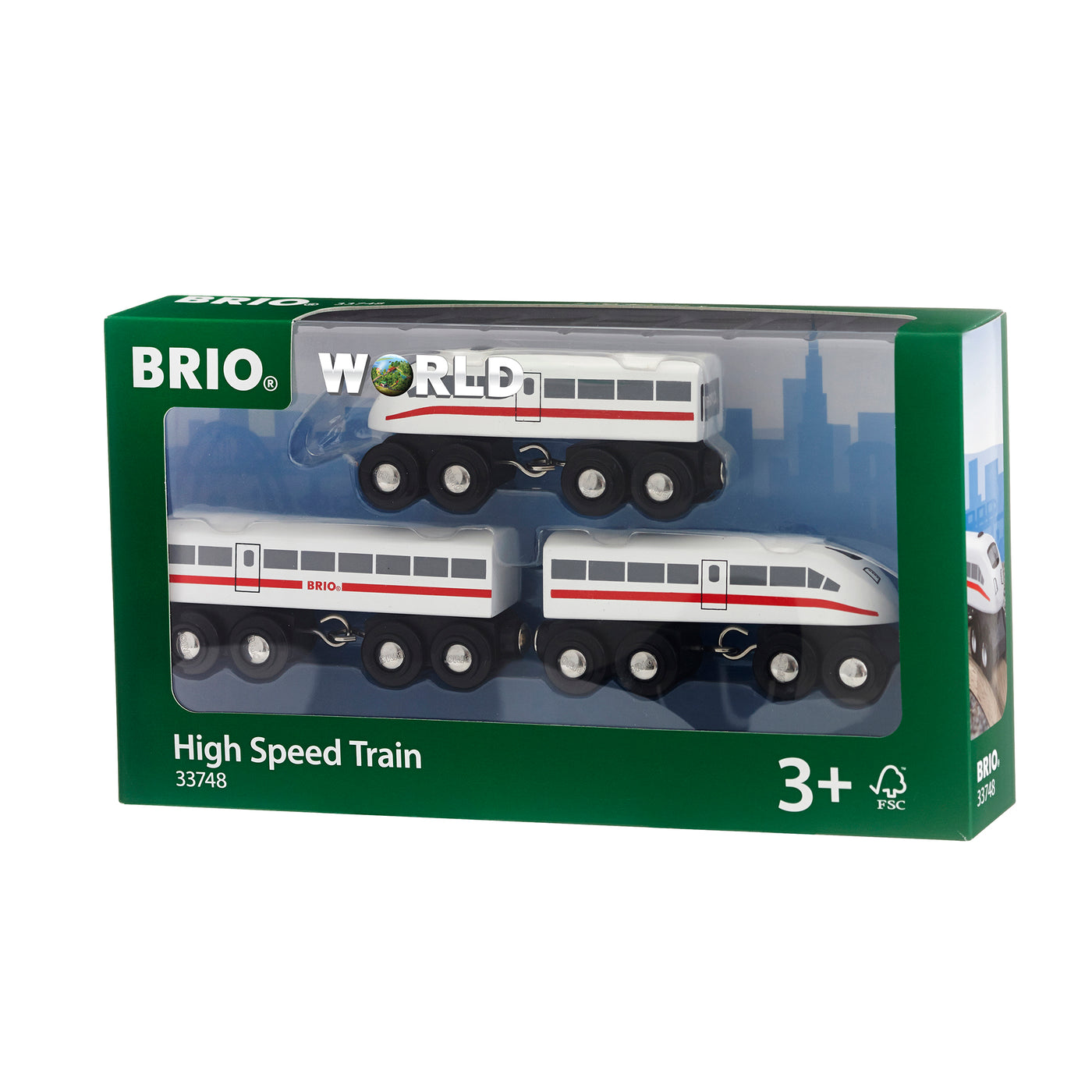 BRIO togbane, højhastighedstog med lyd