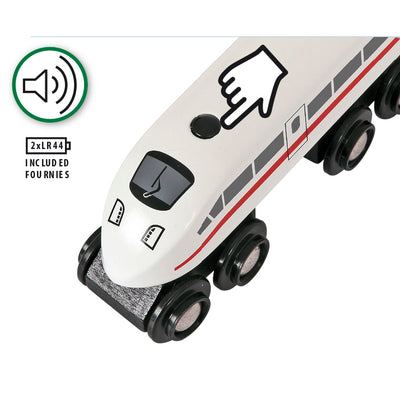 BRIO togbane, højhastighedstog med lyd