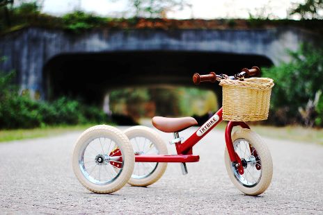 Trybike cykelkurv, i flet