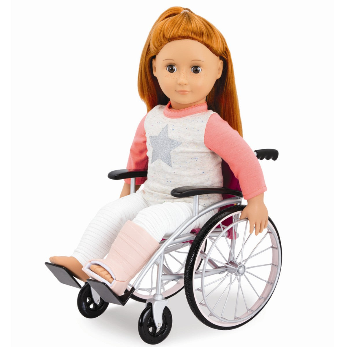 Our generation dukketilbehør, kørestolssæt