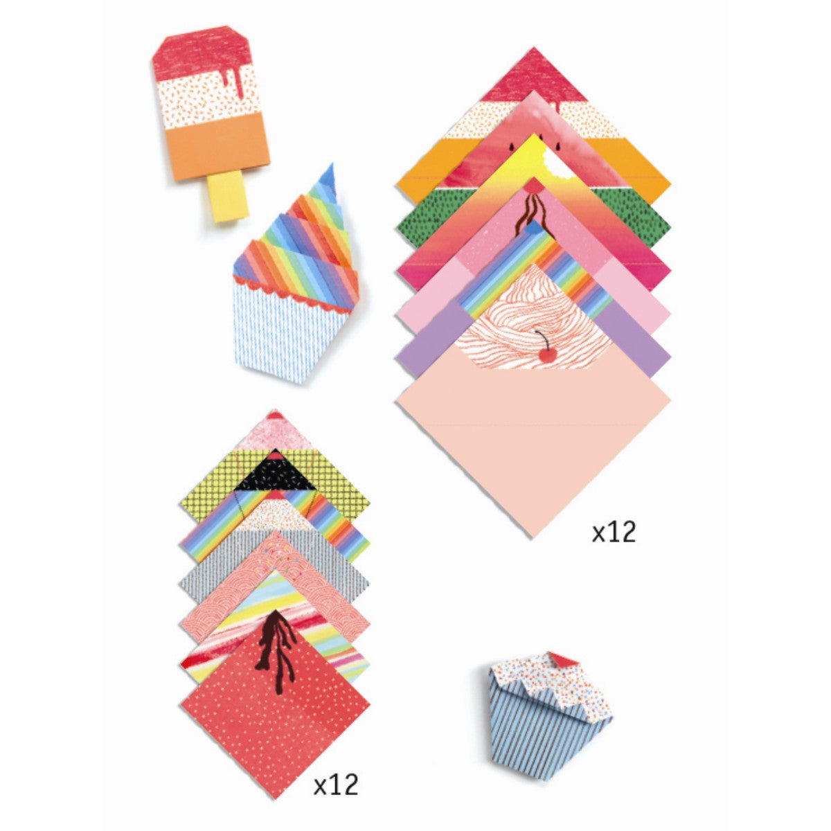 Djeco kreativ pakke, origami is
